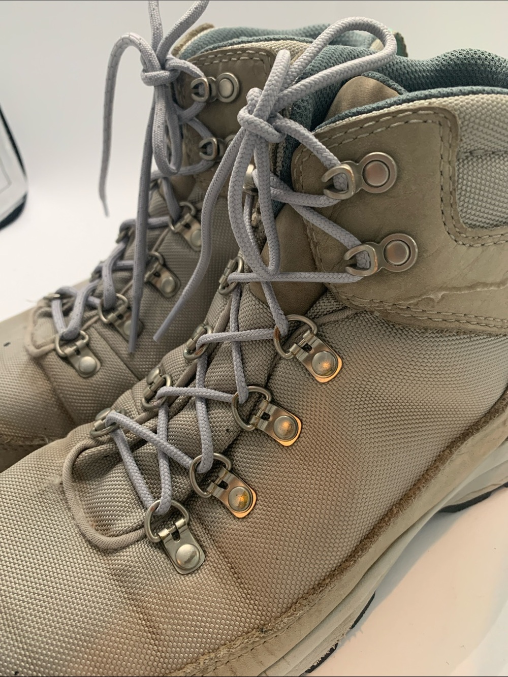 Danner Gray Hiking Boots - Lace-Up Trail Shoes